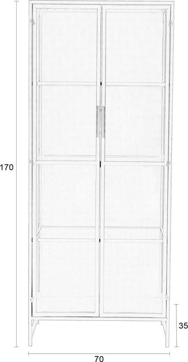 Actual product image Zuiver Rob Cabinet L