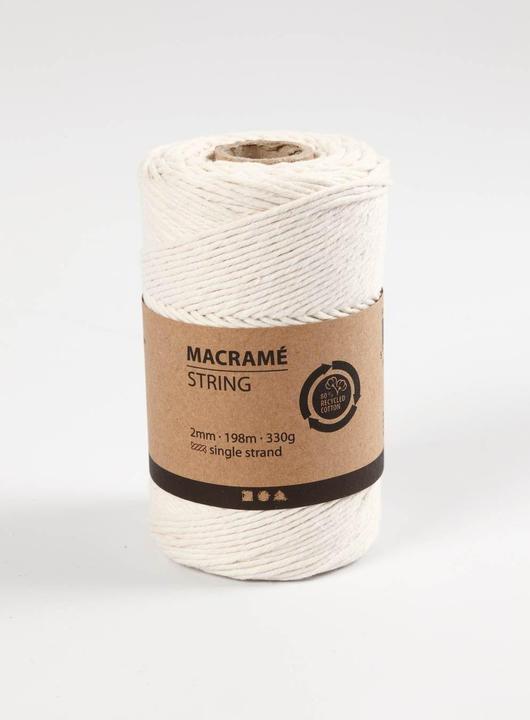 Immagine prodotto Creativ Company Corda di macramè (198 m)