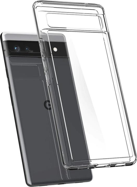 Actual product image Spigen Transparent Case Ultra Hybrid for Google Pixel 6A. (Google Pixel 6a)