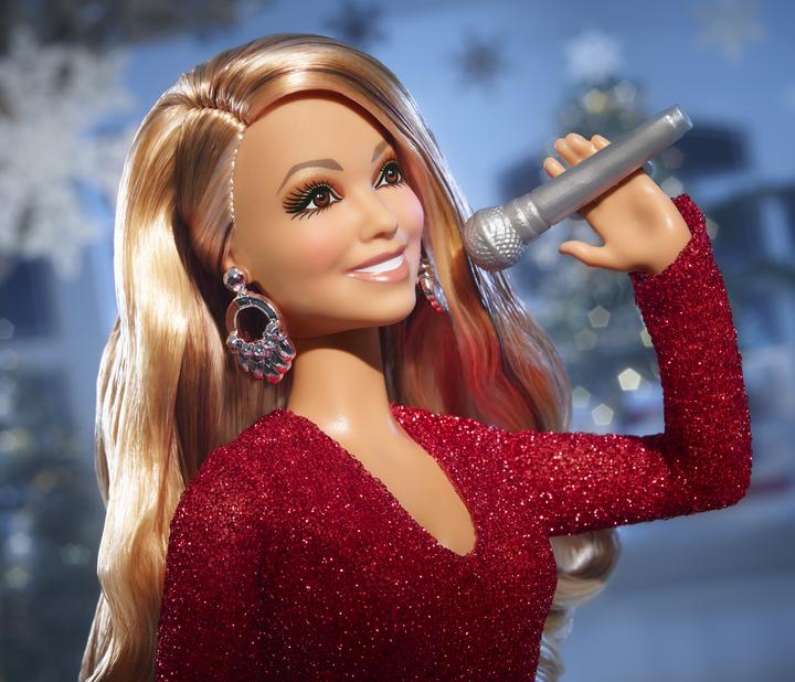 Actual product image Barbie Signature x Mariah Carey Holiday Celebration