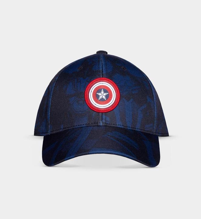 Actual product image Difuzed Captain America - AOP Adjustable Cap (One size)
