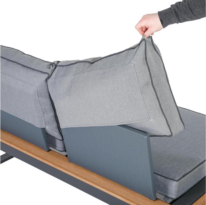 Actual product image Greemotion Loungeset Darwin, 5-piece, Grey