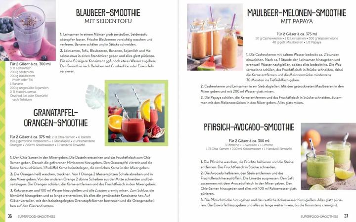Produktbild 365 Smoothies, Powerdrinks & Co (Deutsch, Naumann & Göbel Verlag, 2018)