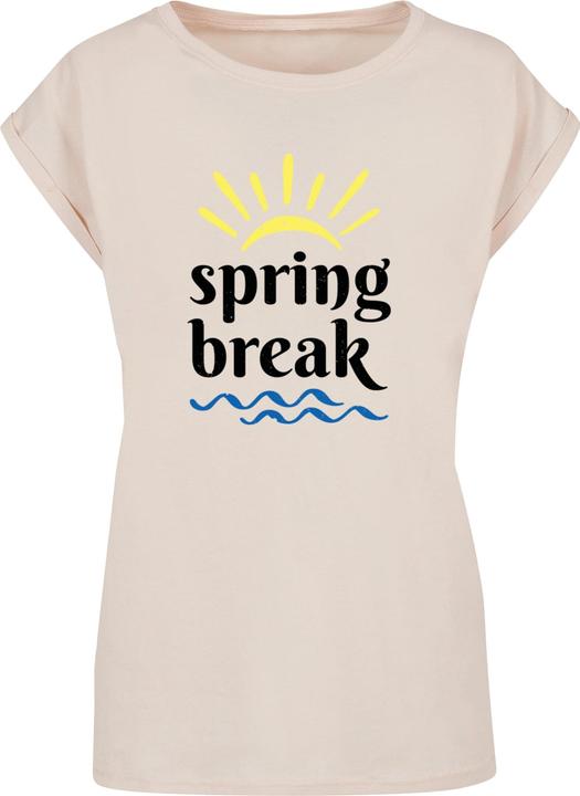 Actual product image Merchcode Ladies Spring break - Extended Shoulder Tee - 114169 (M)