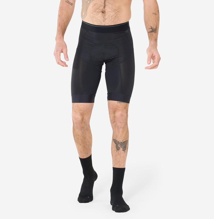 Produktbild Rockrider Men's 500 Mountain Biking Undershorts - Black (S)