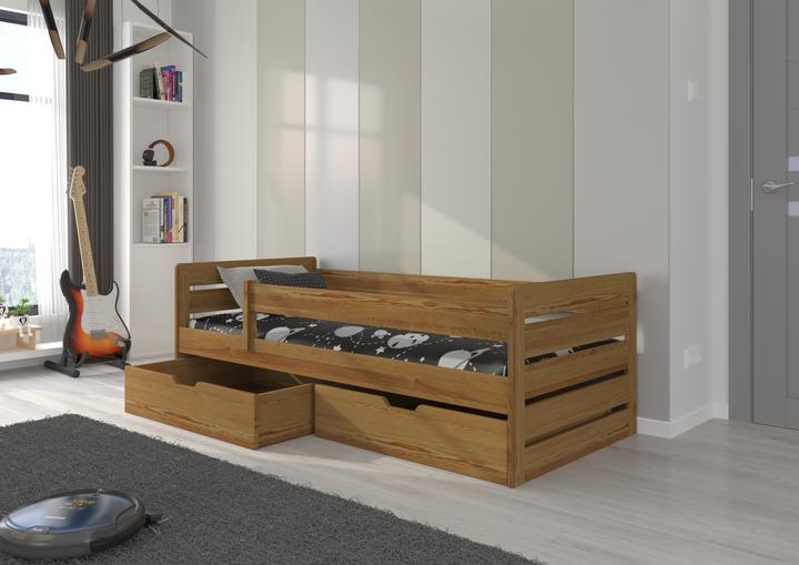 Produktbild ADRK Furniture Bett mit Matratze BEMMA 180x80 (180 x 80 cm)