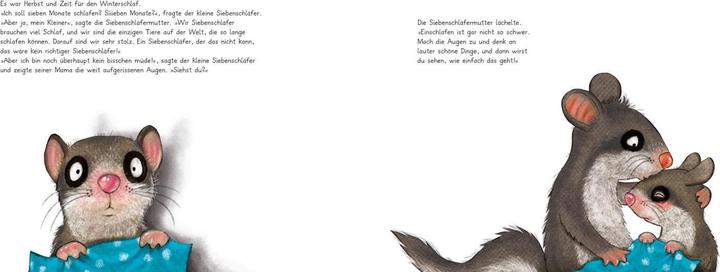 Produktbild Die Geschichte vom kleinen Siebenschläfer, der nicht einschlafen konnte (Deutsch, Sabine Bohlmann, 2015)