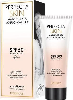 Actual product image Perfecta Perfectaskin Protective Cream Spf 50 For Face, Neck, And Decollete 50ml (Sun cream face, SPF 50, 50 ml)