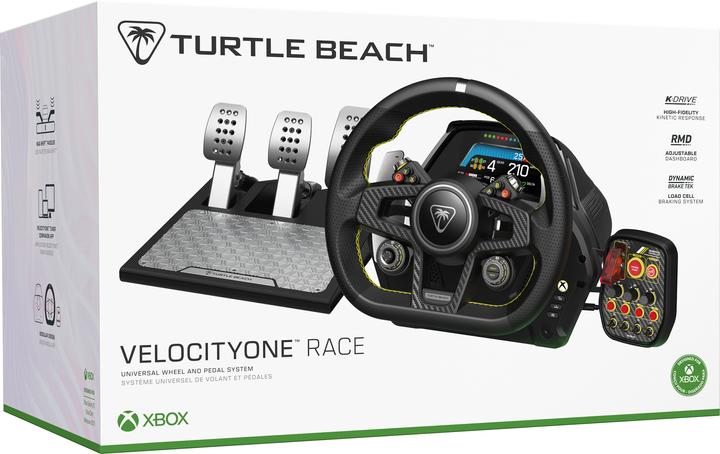 Actual product image Turtle Beach Velocity One Race Wheel & Pedal System (Xbox One S, PC, Xbox One X)