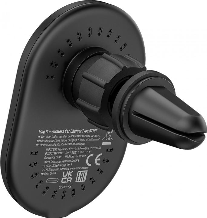 Image du produit Varta Chargeur de voiture sans fil Mag Pro