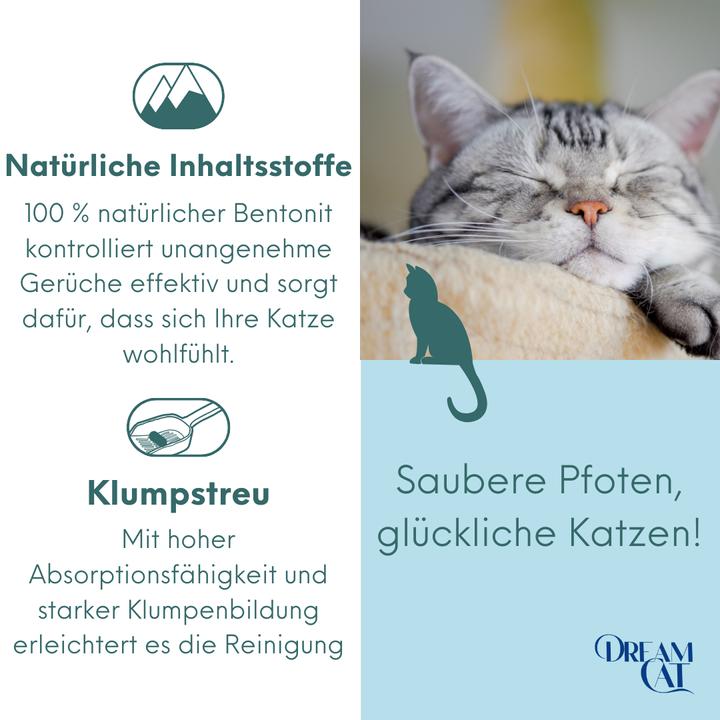 Actual product image Dream Cat Katzenstreu (Clumping, 8.50 kg)
