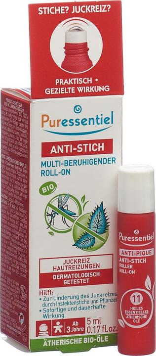Actual product image Puressentiel Anti-Sting Multi-soothing Bio Roll on (5 ml)