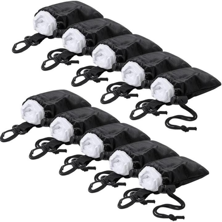 Actual product image JTI 10x rain jackets with hood (One size)