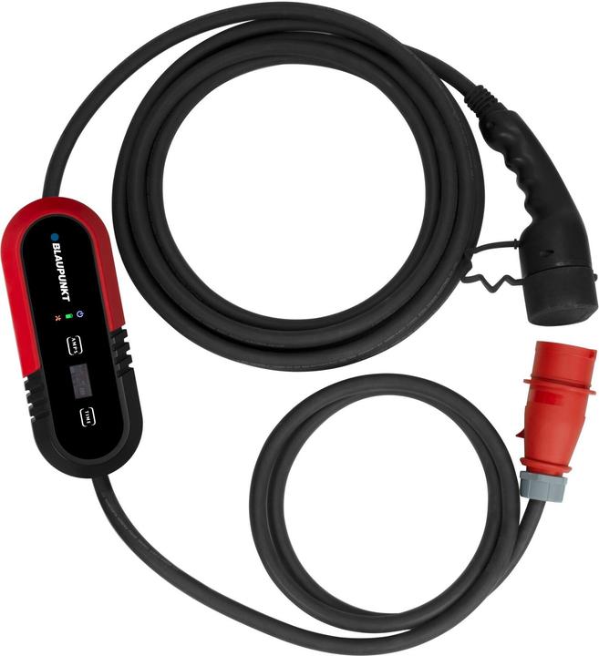 Produktbild Blaupunkt Portables Ladegerät (Typ 2, 11 kW, 16 A, CEE16 rot)