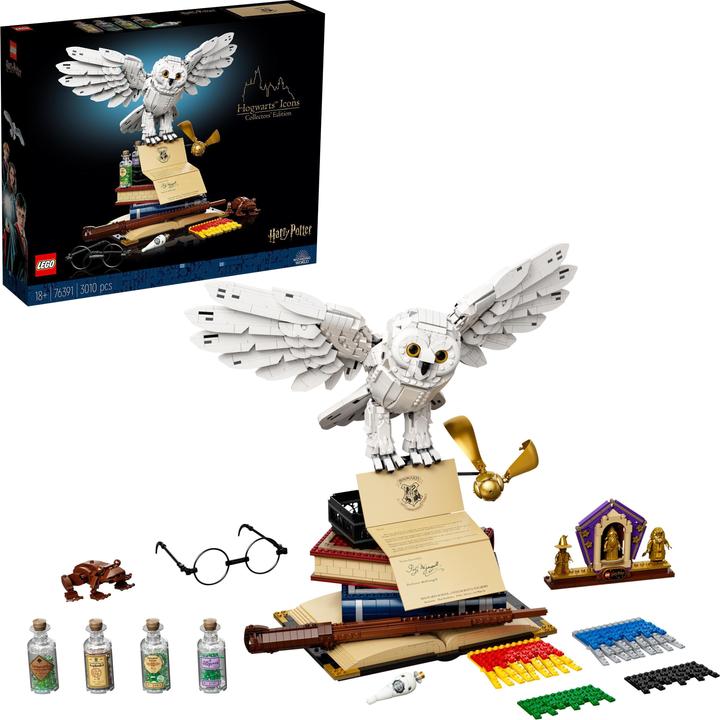 Produktbild LEGO Hogwarts Ikonen - Sammler-Edition (76391, LEGO Harry Potter, LEGO Seltene Sets)