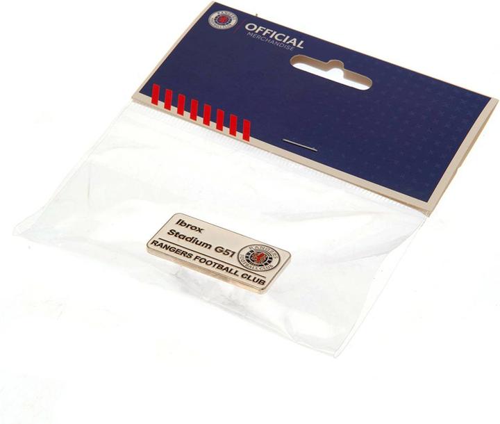 Actual product image Rangers FC Street Sign Badge