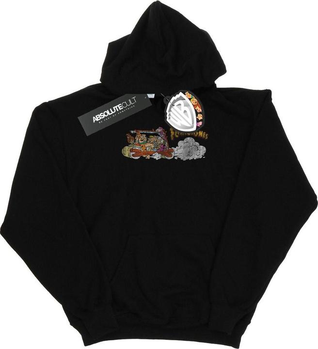 The Flintstones Family Car Distressed Kapuzenpullover (3XL)