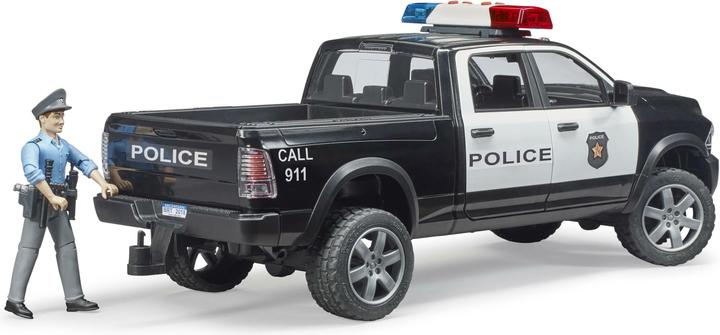 Actual product image Bruder Police Pickup with policeman