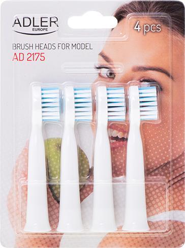 Produktbild Adler AD 2175.1 Head Attachments for AD2175 Sonic Toothbrush Replacement Brush (4 x)