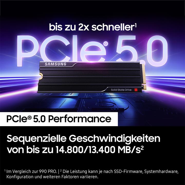 Immagine prodotto Samsung 9100 PRO with Heatsink (2000 GB, M.2 2280)