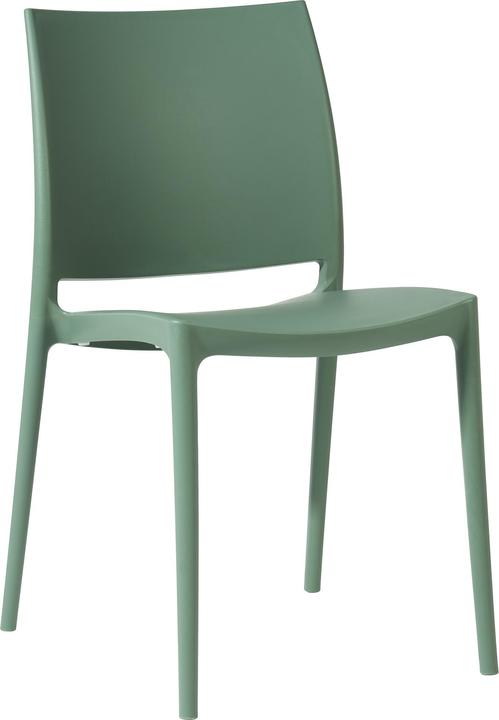 Produktbild CLP Gartenstuhl Meton stapelbar wetterfest UV-beständig