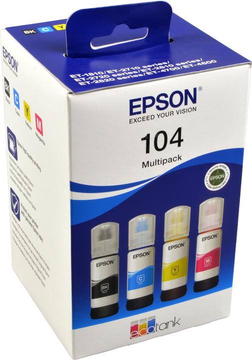 Produktbild Epson 104 Multipack (M, C, BK, Y)