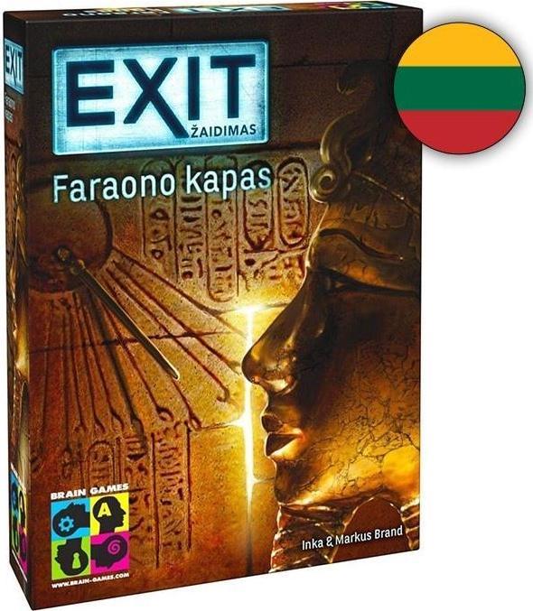 Productafbeelding Brain Games EXiT: Farao's hoofd | LT (Litouws)