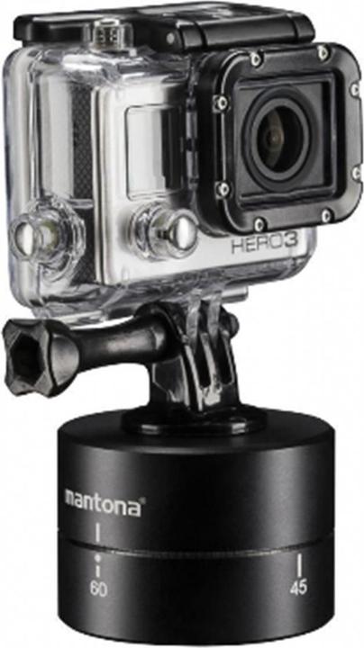 Produktbild mantona Turnaround 360 Stativkopf für GoPro (Panoramakopf)