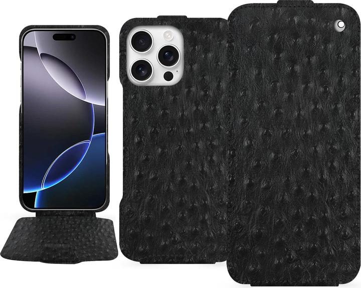 Actual product image Noreve Vertical leather shell (Apple iPhone 16 Pro Max)