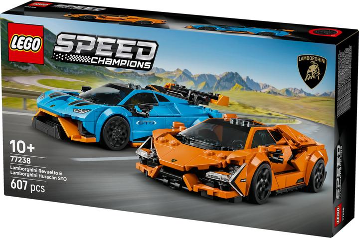 Produktbild LEGO Lamborghini Revuelto und Huracán STO (77238, LEGO Speed Champions)