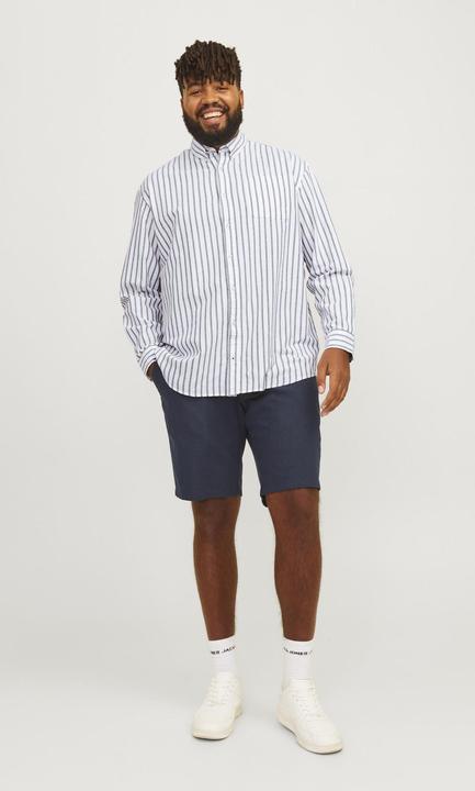 Produktbild Jack & Jones Plus Size Slim Fit Freizeithemd Freizeithemd (4XL)