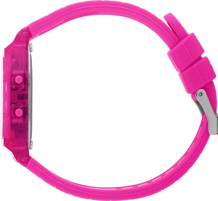 Produktbild ICE Watch Ice Digit Retro Neon Pink Clear Small (Digitaluhr, 32 mm)