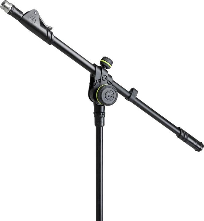 Actual product image Gravity MS 4222 B - Microphone Stand Short with Tripod Folding Base and 2-Point Extension Boom, Black