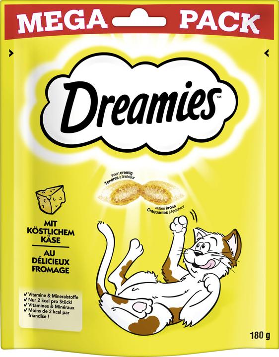 Actual product image Dreamies with cheese (Adult, Junior, Senior, 1 pcs., 180 g)