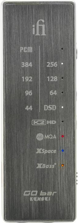 Immagine prodotto iFi Audio GO bar Kensei (Potenziamento dei bassi, USB-DAC, interruttore di guadagno, Bluetooth)