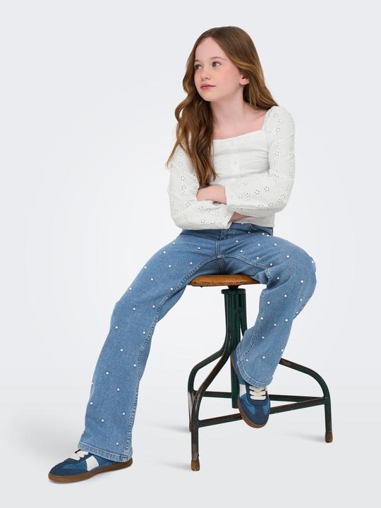 Actual product image Only KOGJUICY Weiter Beinschnitt Jeans Jeans mit weitem Bein (140)