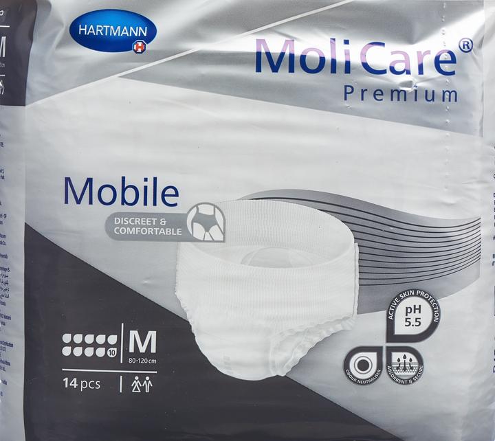 Actual product image MoliCare Mobile 10 (14 x, M)