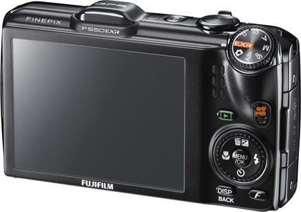 Actual product image Fujifilm Finepix F550 EXR, 16MP, 15xZoom, FullHD, GPS, Black