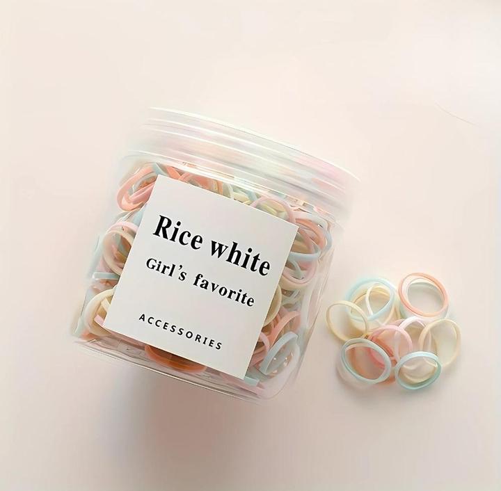 Immagine prodotto Milkii fascette elastiche per capelli (500 pezzi) (Decorazioni)