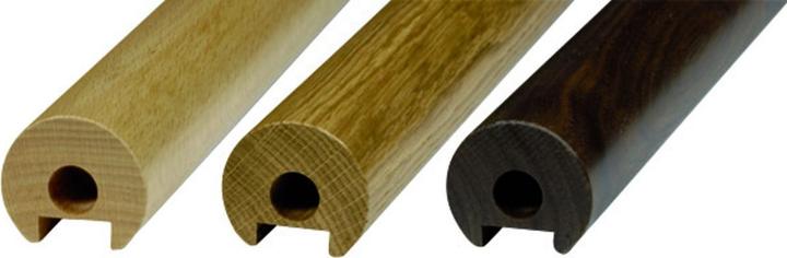 Produktbild OK-Line Holz-Handläufe Ø 42 mm (Holz Nussbaum)