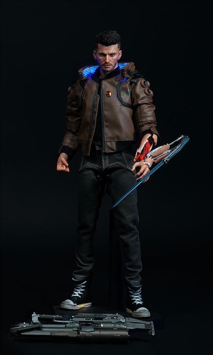 Actual product image Pure Arts CYBERPUNK 2077 - V Male - Figurine 30cm