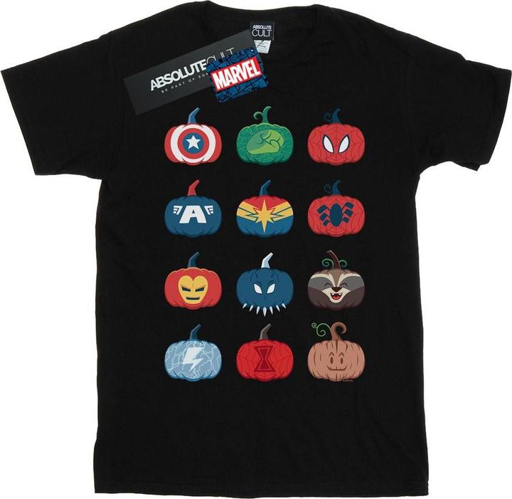 Avengers Pumpkin Icons TShirt (S)