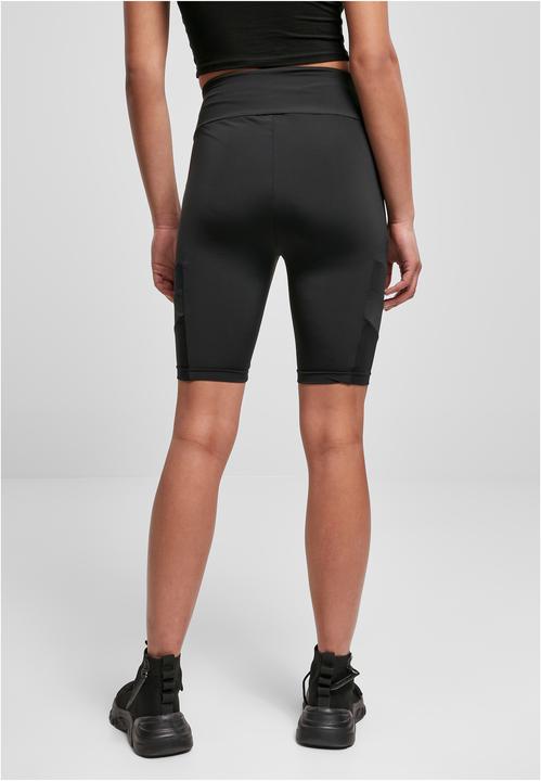 Actual product image Urban Classics Ladies High Waist Tech Mesh Cycle Shorts (L)