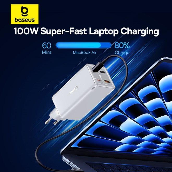 Actual product image Baseus GaN6 Pro Fast Wall Charger Charger (100 W)