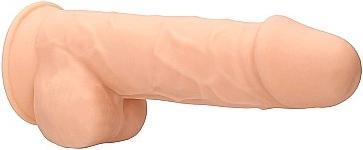 Actual product image Shots Silicone Dildo With Balls