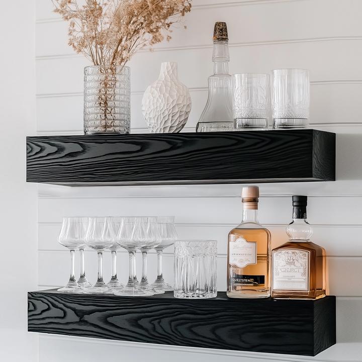 Immagine prodotto Hanah Home Drift Decorative Wooden Wall Shelf