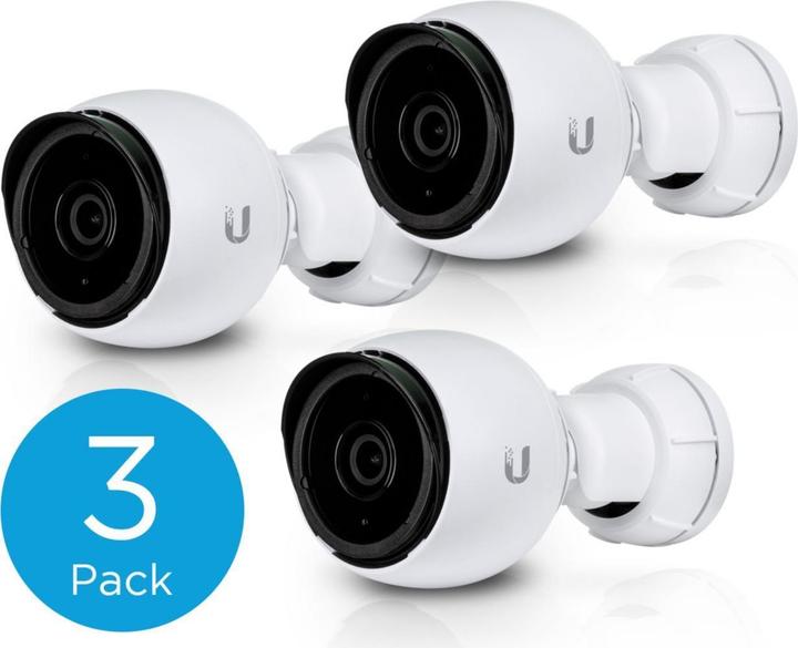 Actual product image Ubiquiti UniFi Video Camera UVC-G4-Bullet 3-pack (2688 x 1512 Pixels)