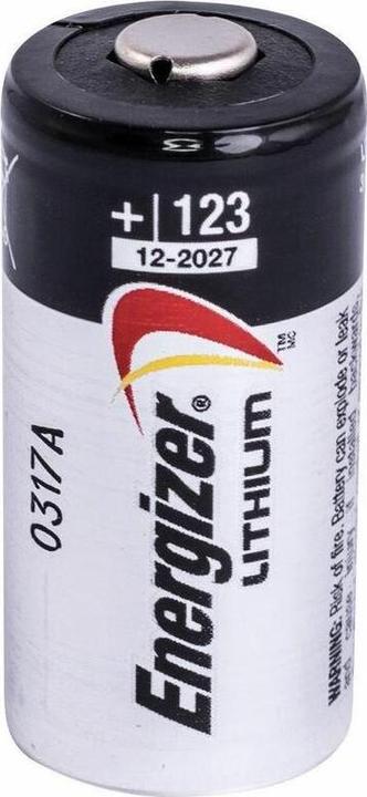 Actual product image Energizer 123 (1 pcs., CR123A, 1500 mAh)