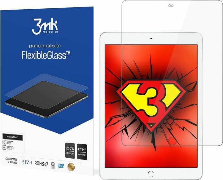 Produktbild 3MK Flexible Displayschutzfolie aus Glas (1 Stück, iPad 2021 (9. Gen))