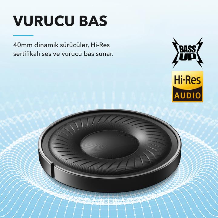Actual product image Anker Sound core Q20i (ANC, 40 h, Cable, Wireless)